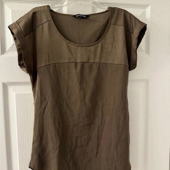 Olive Green Express Dress Shirt! - Picture 2 of 4